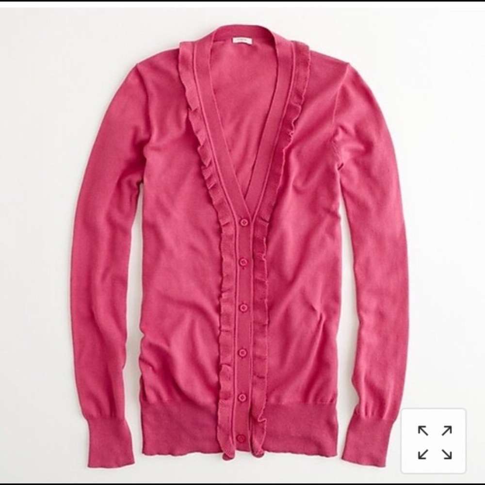 Jcrew ruffle sweater